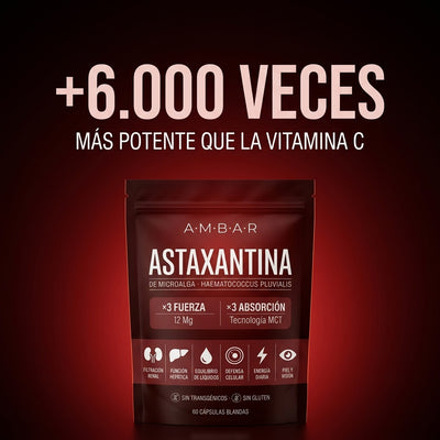 ASTAXANTINA 10 EN 1 | EL ANTIOXIDANTE MÁS PODEROSO DE LA NATURALEZA PARA BIENESTAR INTEGRAL Y PROTECCIÓN CELULAR