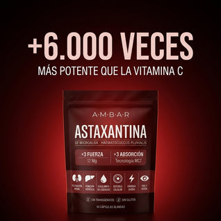 ASTAXANTINA 10 EN 1 | EL ANTIOXIDANTE MÁS PODEROSO DE LA NATURALEZA PARA BIENESTAR INTEGRAL Y PROTECCIÓN CELULAR