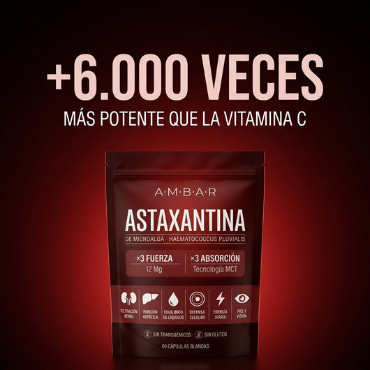 ASTAXANTINA 10 EN 1 | EL ANTIOXIDANTE MÁS PODEROSO DE LA NATURALEZA PARA BIENESTAR INTEGRAL Y PROTECCIÓN CELULAR